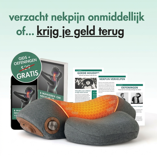 Verlicht nekpijn in 15 minuten — zonder medicatie